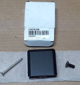 Cpgtw1mb Us Horizon Matte Black Wall Mount Premier Series Glass Clip