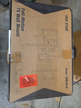 Smm909 Usx Star Full Motion Tv Wall Mount