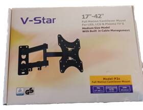 V-star 857111624449 17 -42 Full Motion Cantilever Mount For Led Lcd Plasma Tvs