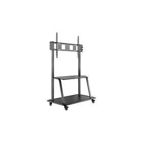 Tvcart3 V7 Trolley Steel Tv Stand Black Screens Up To 105 Inch