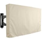 Vctvbeigecover60 Outdoor Tv Cover Beige 736983029652