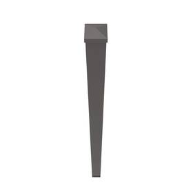 73045502 Veranda Railing Accessories Aluminum Rail 52-in Hd Blank Fascia Mount Post Mz
