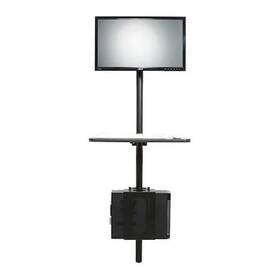 Vt3080000-00-01 Versa Products Adjustable Computer Station Use With Monitors