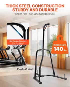 Vevor 197988842040 Heavy Duty Punching Bag Frame Boxing Stand Steel For Gym Fitness