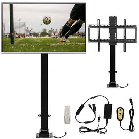 Tvt-d100-00-bnfba-1 Vevor Motorized Tv Lift Stand Bracket 1000mm For 32-70inch Remote Controller