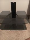Vf-2012 Sanus Two Shelf Single Column Av Wall Mount