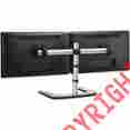 Vfs-dh Adtec Visidec Freestanding Dual Horizontal Monitor Mount