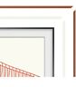 Vgscfa65wtbza Samsung The Frame Customizable Bezel Beveled White 887276528359