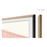 Vgscfa75tkbza Samsung Customizable Bezel For The Frame Modern Teak 887276528243