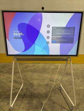 S55t01aus Vibe 55 Inch Smart Digital Whiteboard With Stand Smartboard Tested Works