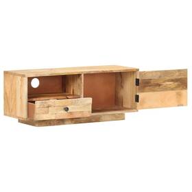 320466 Vidaxl Tv Cabinet Natural Mango Wood Solid Medium