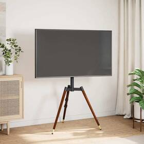 Vidaxl 721102858949 Tv Tripod Stand For 37-65 Inch Screen Max Vesa 15.75x15.75 88.2 Lb
