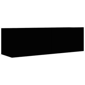 801482 Vidaxl Tv Cabinet Engineered Wood Wall-mounted Storage Entertainment Unit Home