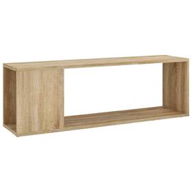 809164 Vidaxl Modern Tv Stand - Artisan Oak And Old Wood Finish