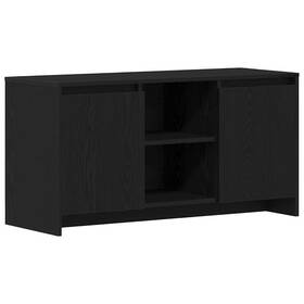 862707 Vidaxl Tv Cabinet Engineered Wood Modern Stand Media Storage Rectangular Sleek