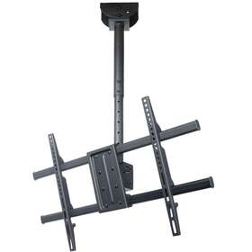 Ecinmpc53b Video Security Solutions Height Adjustable Vaulted Ceiling Tv Mount For Most 39 Inch To 65 70 Led Hd 4k 1vw