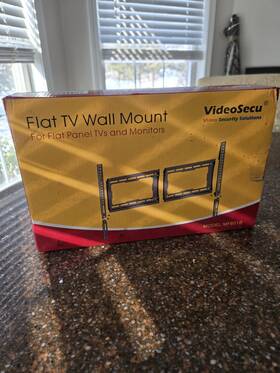 Mf601b Videosecu Slim Flat Tv Wall Mount For Panel Tvs And Monitors Nib