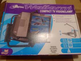 14631 Vision Orbital Wallarm Compact Tv Clamp For 13-17 Inch Wall Mount White