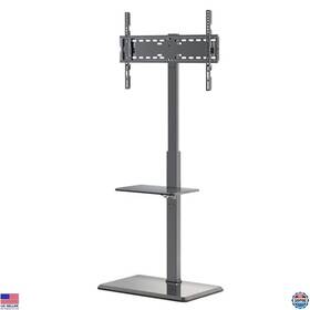 B0dgg6mb3w Visit The Afaloona Store Universal Floor Tv Stand - Adjustable Height And Swivel For 32-75 Inch Tvs 110 Lbs