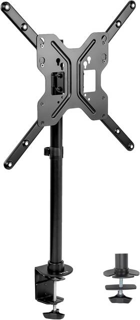 Vivo 696394688155 Ultra Wide Tv Desk Mount For Up To 55 Inch Screens Weighing 66 Lbs Full
