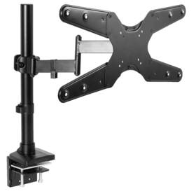 Vivo 810080413474 Ultra Wide Screen Tv Desk Mount For Up To 55 Inch Screens Full Motion H