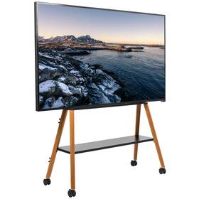 Vivo 810080415782 Rolling Artistic Easel 49 To 75 Inch Led Lcd Screen Mobile Studio Tv Display