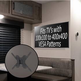 Mount-vwrv2 Vivo 810080419377 Rv Large Tv Mount Max Vesa 400x400 Black New Box