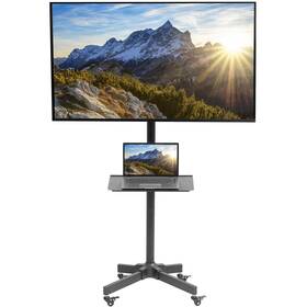 Vivo 818538021042 Mobile Tv Cart For 13-60 Inch Screens Up To 55 Lbs Lcd Led Oled 4k Smar