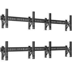 Vivo 840408801003 Pop-out Steel 2x2 Video Wall Mount Fits 4 Tv Screens 37 To 65 Inches Wide V