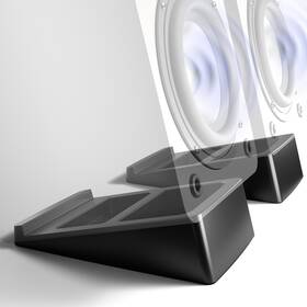 Vivo 840408807494 Medium Angled Desktop Speaker Stands - 2 Pack