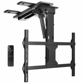 Mount-e-fd75c-x Vivo Used Black Electric Flip Down Ceiling Tv Mount For 37 To 70 Inch Screens
