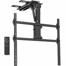 Mount-e-fd85c Vivo Black Electric Flip Down Ceiling Tv Mount For 37 To 86 Inch Screens
