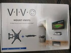 Mount-g400b Vivo Premium Aluminum Single Tv Wall Mount Adjustable Arm For Screens Up To 55 Inch