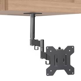 Mount-vc01a Vivo Under Cabinet Articulating 13 To 27 Inch Single Monitor And Small Tv Mount Heigh