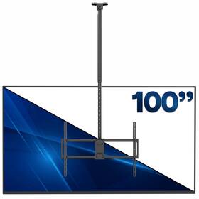 Mount-vc100-5 Vivo Extending Large Ceiling Tv Mount For 50 To 100 Inch Screens 5.5ft Pole