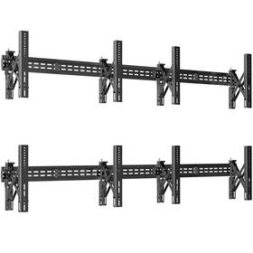 Mount-vw65-4-x Vivo Used 2x2 Pop-out Video Wall Mount Fits 4 Tvs For 37 Inch - 65 Plasma Screens