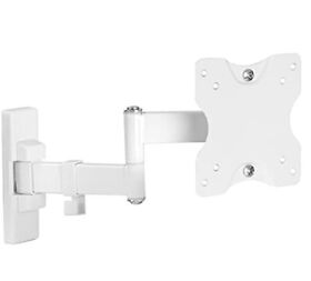 Vivo White Full Motion 13 To 27inch Lcd Led Tv And Monitor Screen Vesa Wall Mount