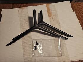 1712-1200-2110 Vizio 171212002110 M657-g0 Tv Stand Legs With Screws Used