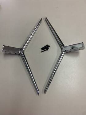 P75-x20t8380012wk Vizio 75x20t8380012wk Model Px75-g1 Stand Legs With Screws. Part #p75-x20t8380012wk