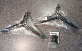 760.00w2f.0001 Vizio E55-c2 E43-c2 E48-c2 And D55-d2 Tv Stand Base Legs Feet Screws New
