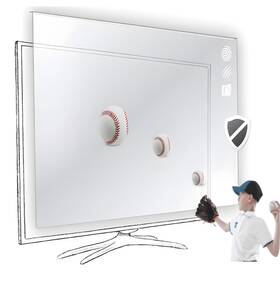 Vizomax 741414743076 75 Inch Tv Screen Protector For Lcd Led Oled And Qled 4k Hdtv