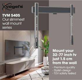 5854050 Vogels Tvm 5405 Extremely Flat Tv Wall Bracket For 32-77 Inch Tvs Max. 165