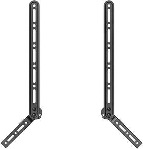 Wali 313055010024 Universal Soundbar Mount For Tv Heavy-duty Bracket Mounting Above Or B
