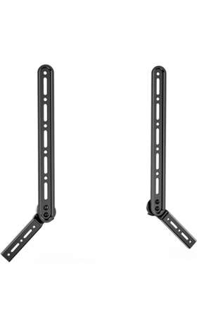 Wali 811278021990 Sound Bar Mount Bracket For Mounting Above Or Under Tv With Adjustable 3