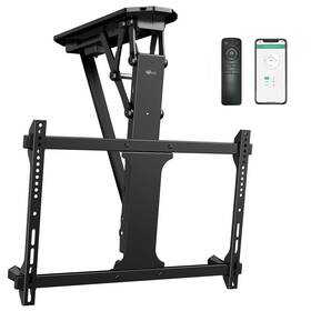 Wali 811278025813 Motorized Ceiling Tv Mount With Remote Electric Flip Down Bracket For 32