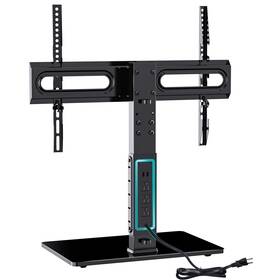 Wali 811278026476 Tv Stand With Power Outlet Universal Mount For 32-70 Inch Tvs