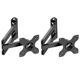 Wali 811278026568 Full Motion Tv Wall Mount 15 In Extension Arm For 13-32 Screens 2 Pack