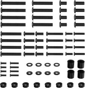 Wali 811278027121 Universal Tv Mount Hardware Kit Includes M4 M5 M6 M8 Fit Most Up Black