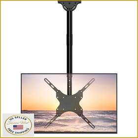 B07k1l5n7h Wali Ceiling Tv Mount For 26-65 Inch Lcd Led Oled 4k Flat Screen Hanging Bracket