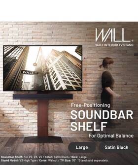 V2v2caster Wall Soundbar Shelf For V2/v2 Caster/v3/v5 Models Large Size Width 46.5 Inch